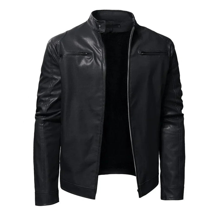 Drune | Zeitlose Lederjacke mit Biker-Flair