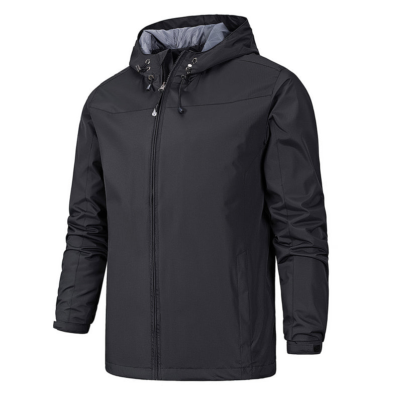 Drune | Elegante Softshell-Jacke mit Kapuze für Herren - Perfekt für Herbst/Winter