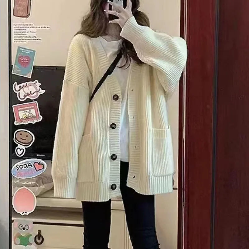 Drune | Cardigan - Oversize & Mit Taschen