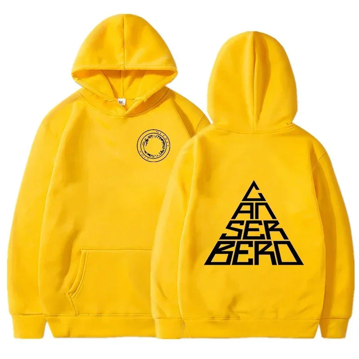 Drune | Hoodie mit Grafischem Druck Baumwollmix Modern und Einzigartig