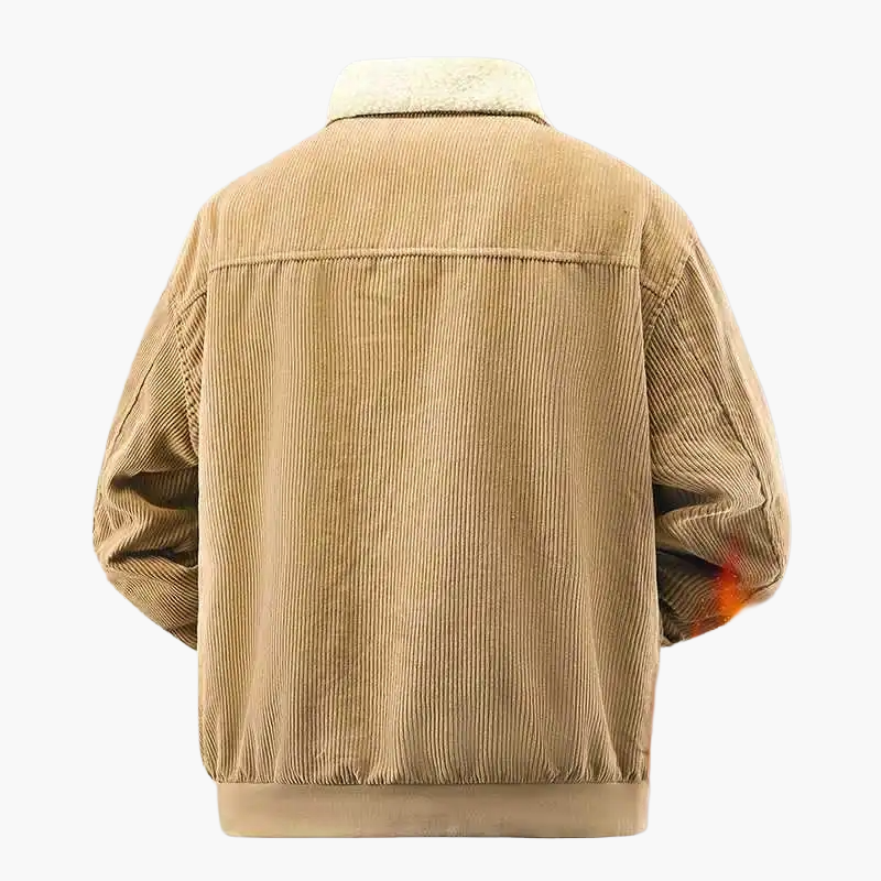 Drune | Winterjacke mit Fleece-Innenfutter - Modische Freizeitjacke für kalte Tage