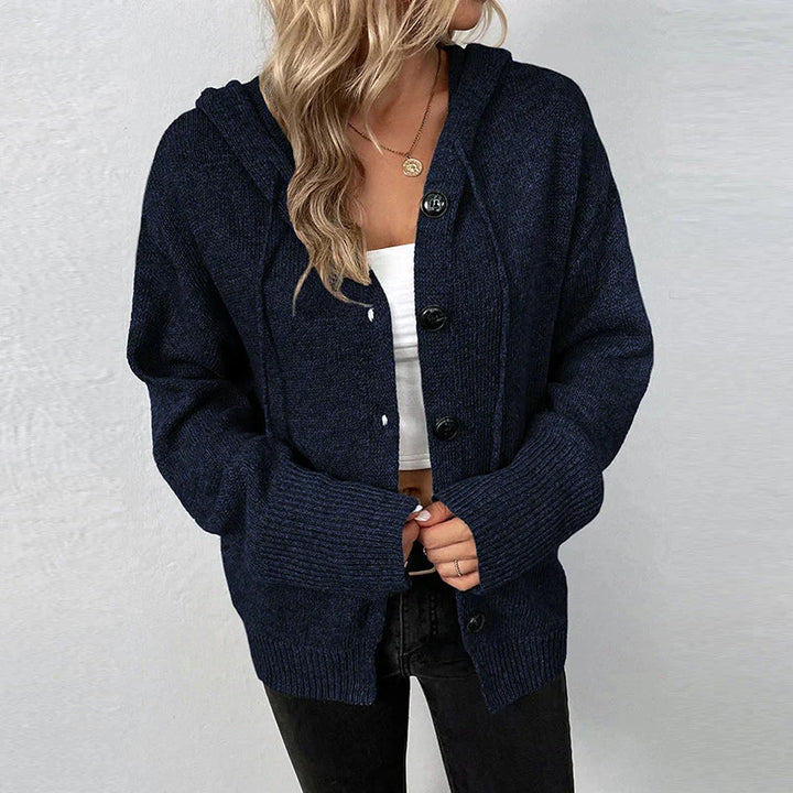 Drune | Bequemer Hooded Cardigan