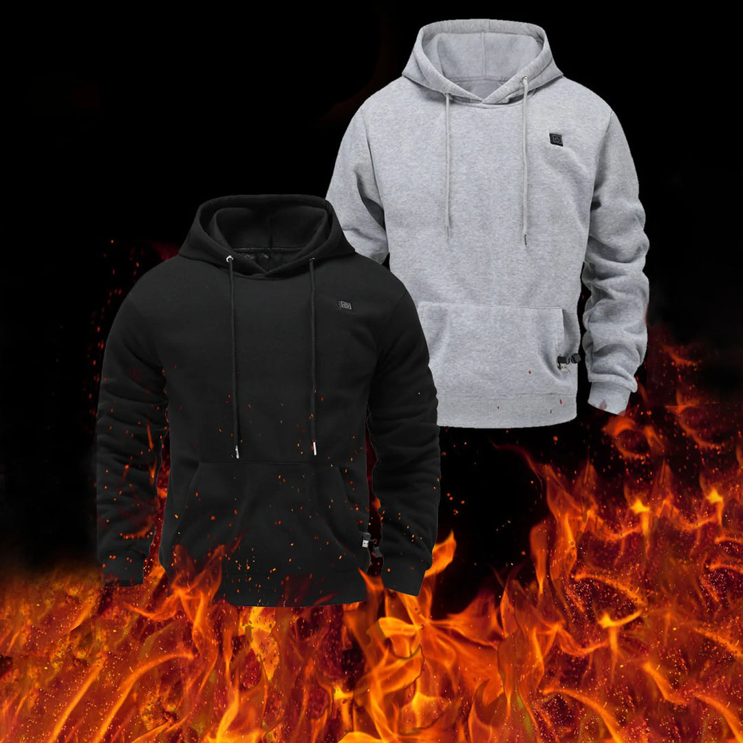 Drune - Winter-Hoodie mit USB-Heizung
