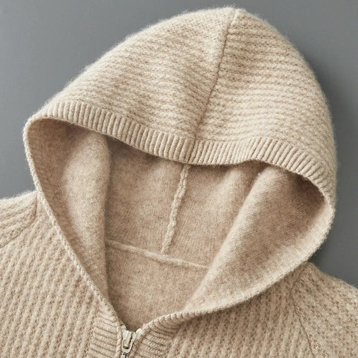 Drune | CASHMERE REISSVERSCHLUSS HOODIE