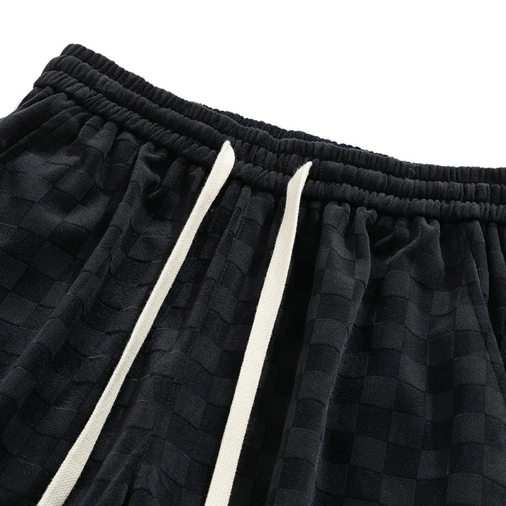 Drune | Stylische Jogginghose Mit Karomuster
