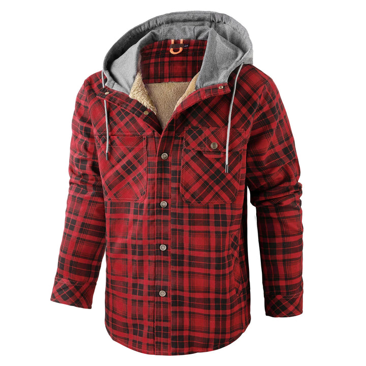 Drune | Lässige Herbst Karierte Hemd Jacke für Unisex