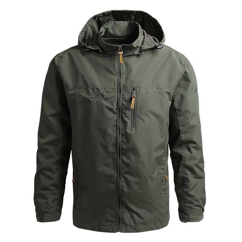 Drune | taktische wasserdichte Herrenjacke mit Kapuze - Outdoor-Herrenjacke