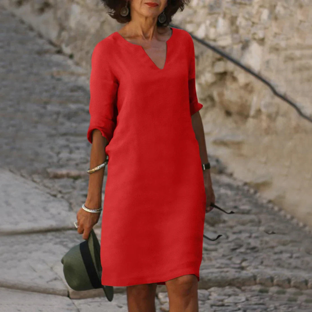 Drune | Elegantes Knielanges Kleid