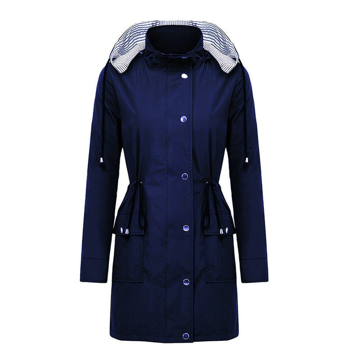 Drune Wonder Hooded Waterproof Long Coat