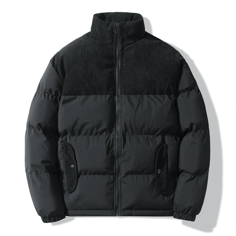 Drune | Steppjacke mit Korddetails - Aiden