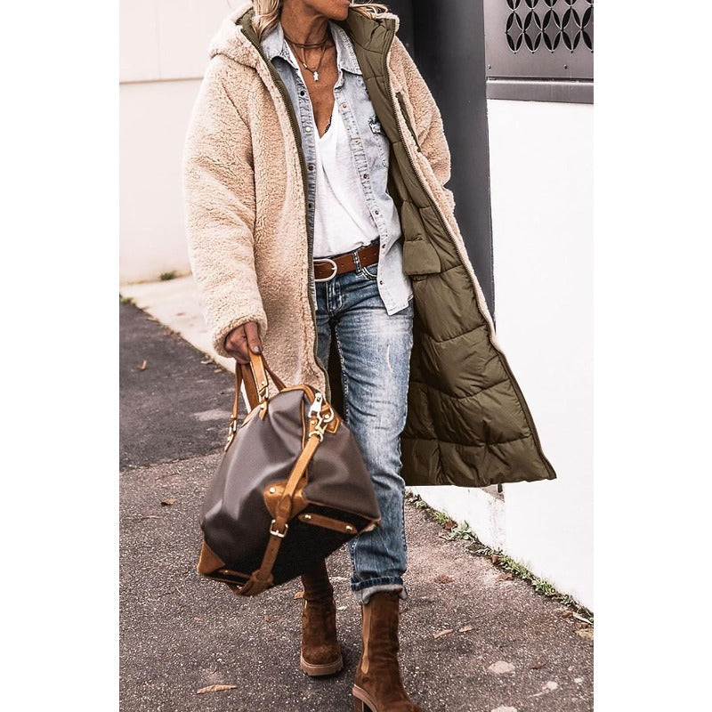Drune | Wendbare Lange Pufferjacke