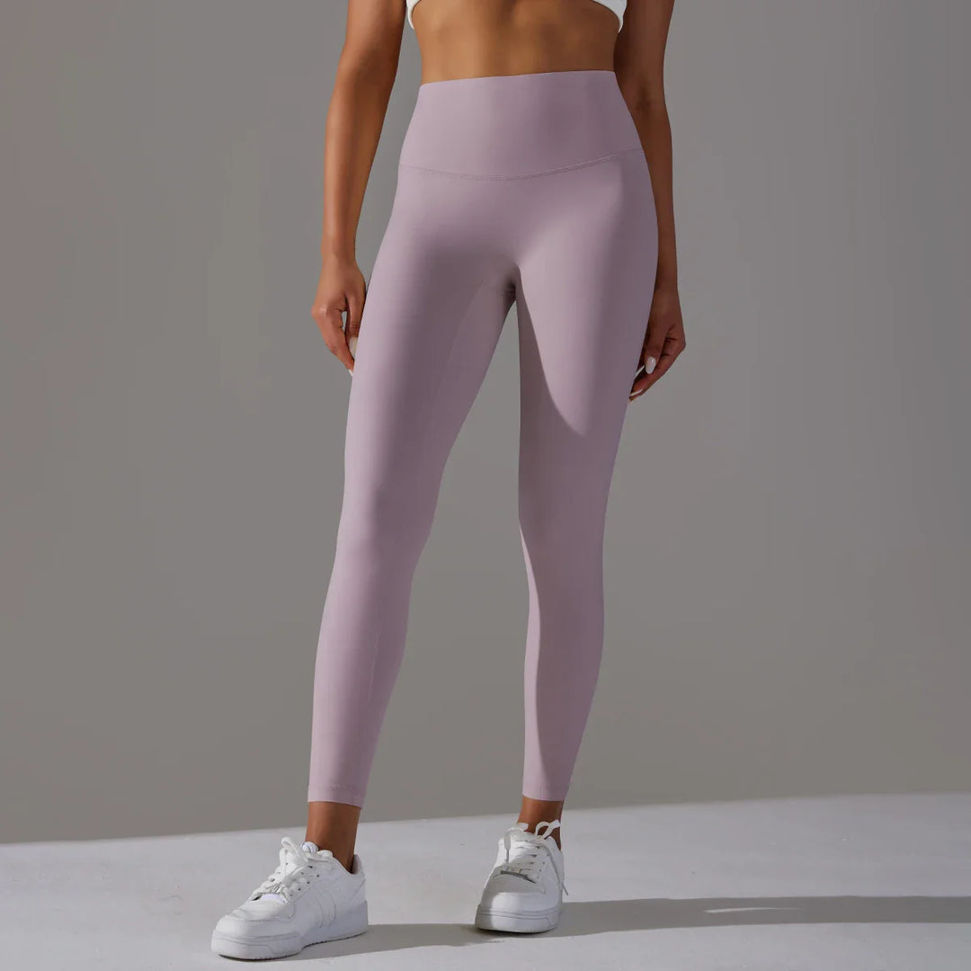 Drune | Atmungsaktive hohe Taille Yoga Leggings für Damen zum Sport, Laufen und Radfahren