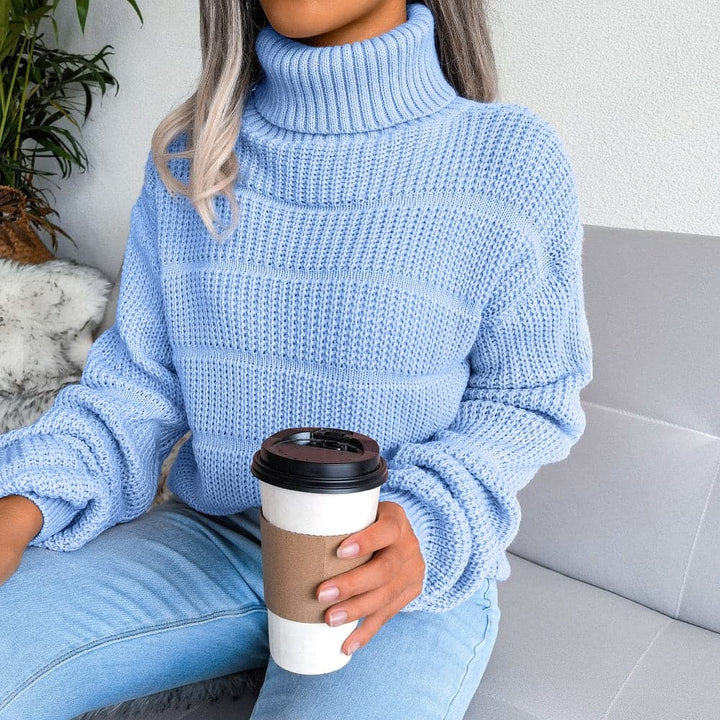 Drune | Weicher Pullover Mit Rollkragen Aus Baumwolle