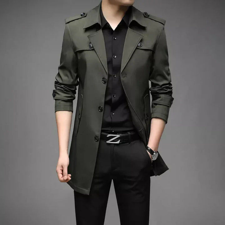 Drune | eleganter lässiger Trenchcoat für Männer