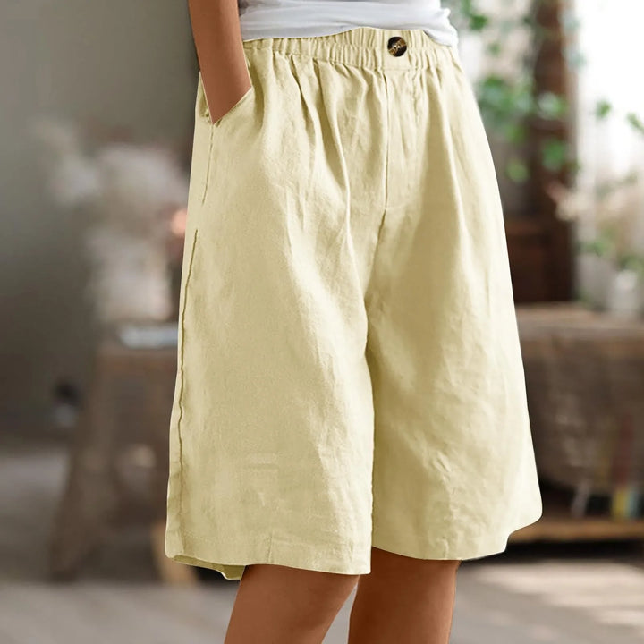 Drune | Premium Baumwoll-Leinen Damenhose