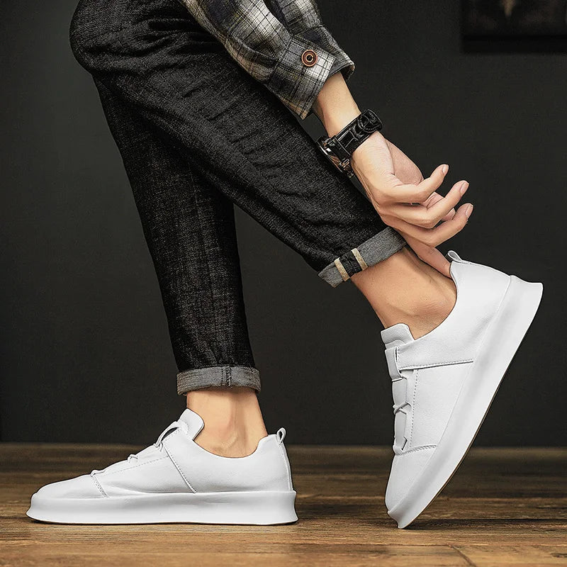 Drune | Moderne Leder-Sneaker mit niedrigem Schaft