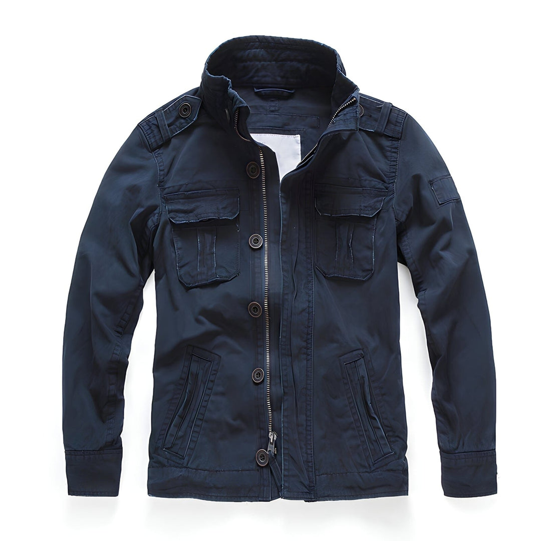 Drune | Scout Denim Cargo Jacke