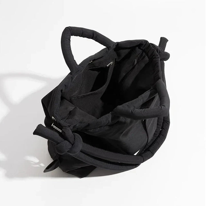 Drune | Elegante Handtasche Schwarz