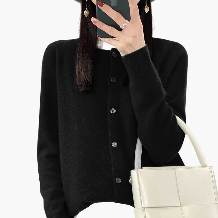 Drune | Klassische Strickjacke Cardigan - Eleganter Alltags-Style für Büro & Freizeit