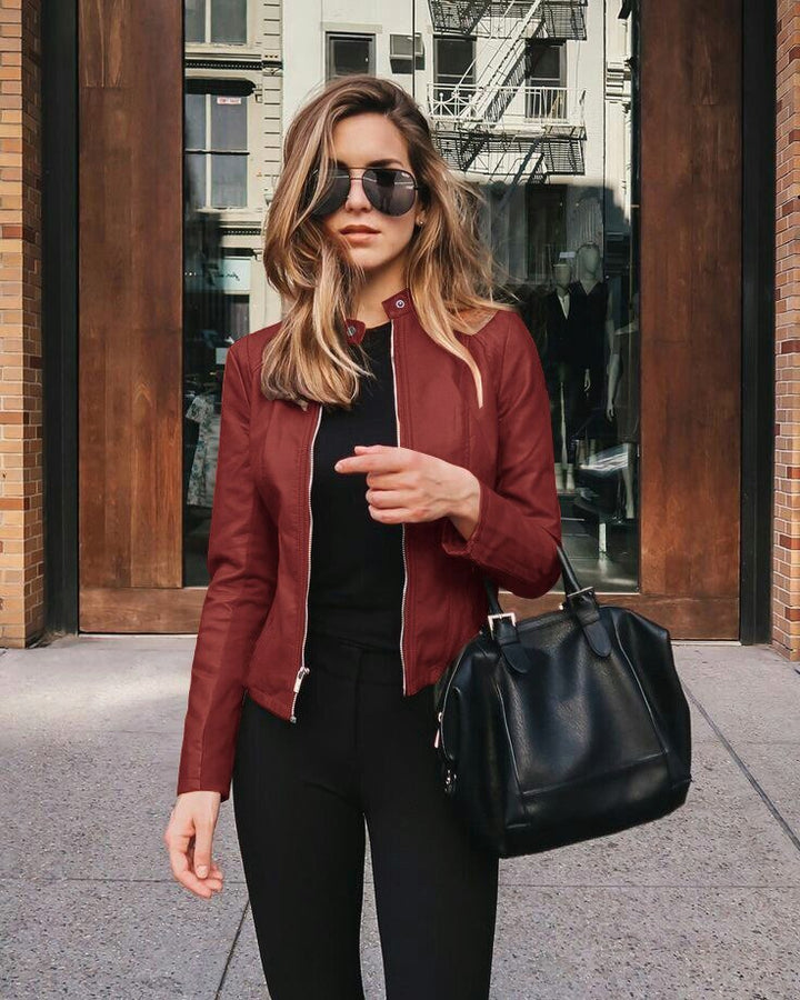 Drune | Lederjacke für Frauen - Trendy Look für jeden Anlass