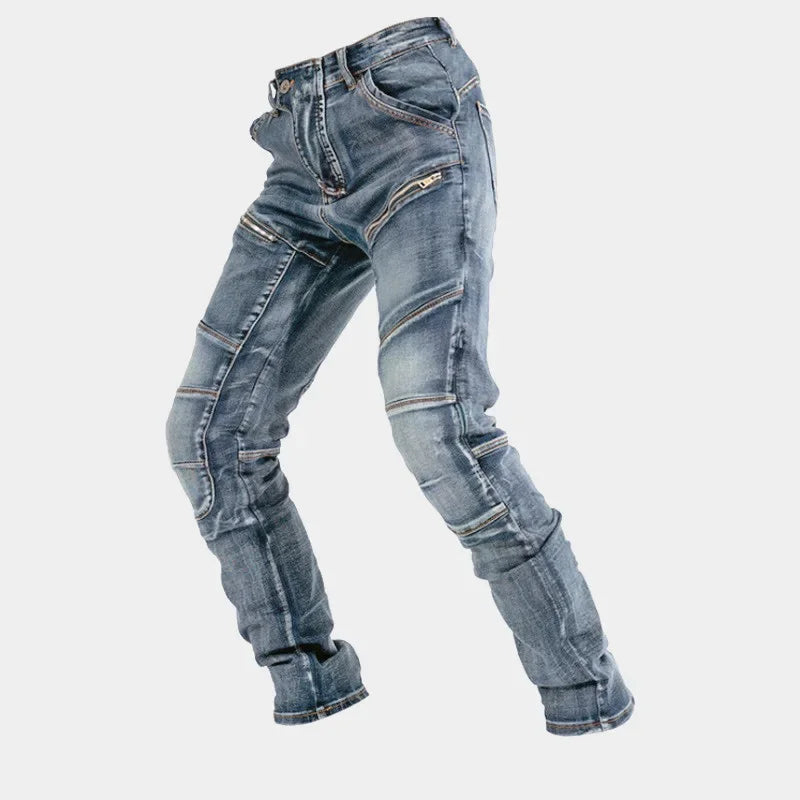 Drune | Herren Motorradhose Mit Reißverschluss