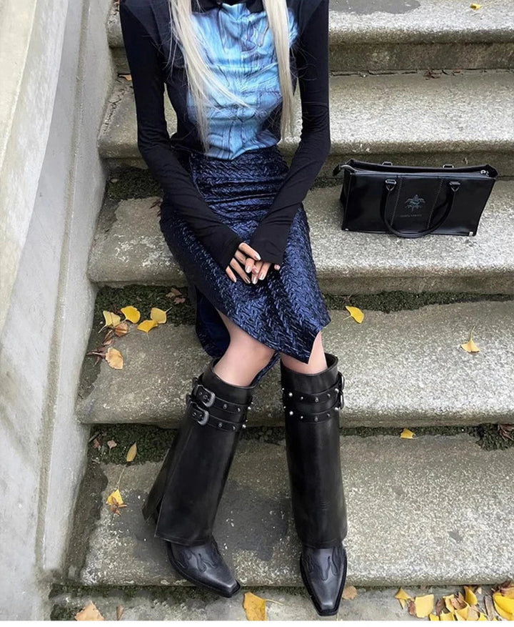 Drune | Lange Stiefel