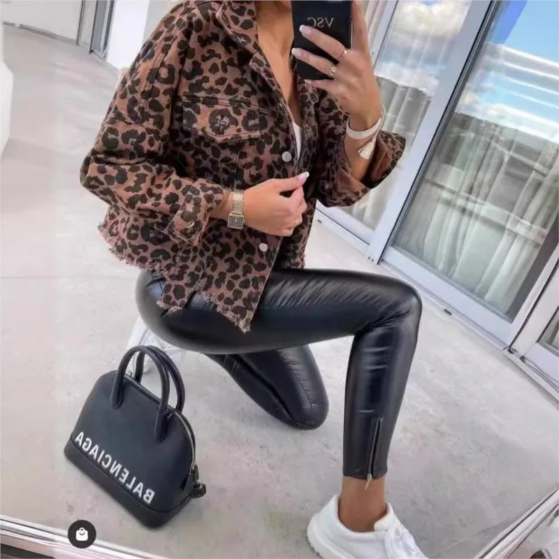 Drune | Bequeme Schicke Leopardenjacke