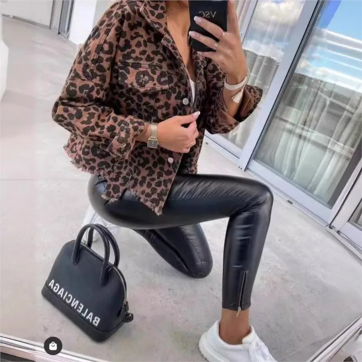 Drune | Bequeme Schicke Leopardenjacke