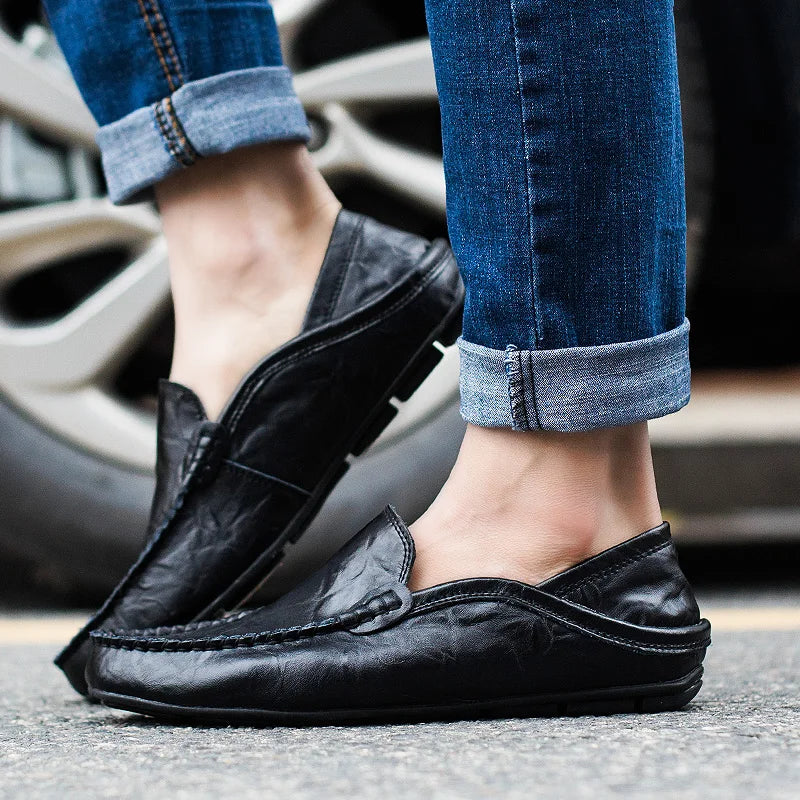 Drune | Orthopädische Italienische Lederloafer
