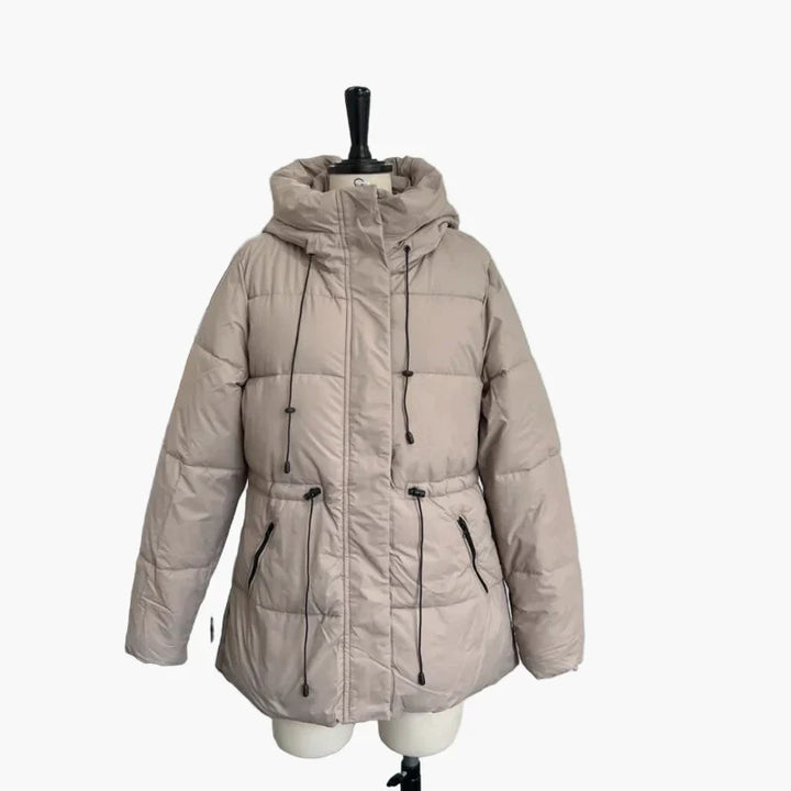 Drune | Winter Steppjacke mit Kapuze - Modischer, warmer Mantel für Freizeit und Alltag