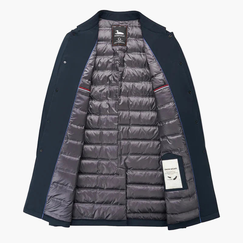 Drune | Übergangsjacke mit Stehkragen - Eleganter City Mantel für Alltag und Büro