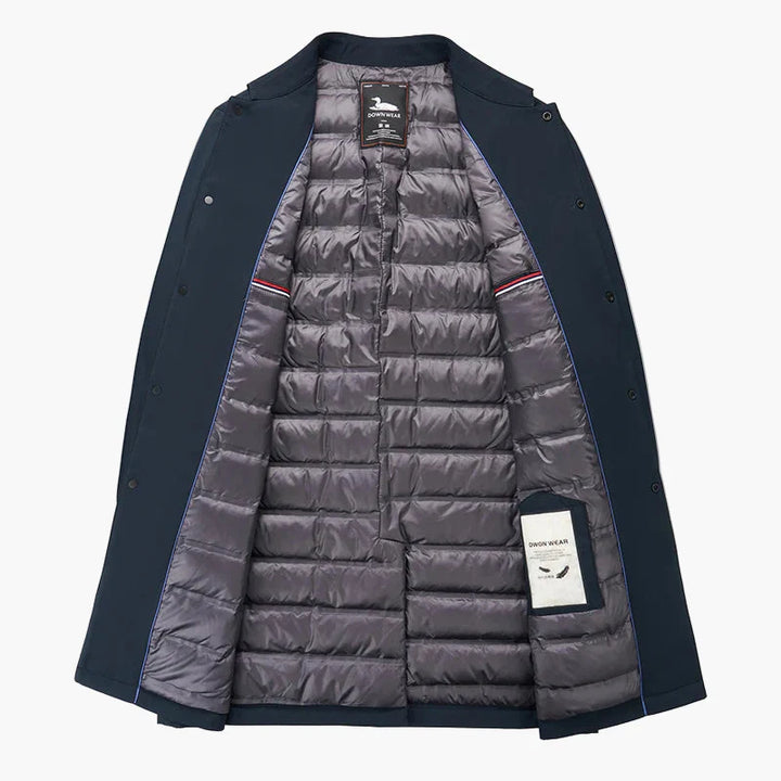 Drune | Übergangsjacke mit Stehkragen - Eleganter City Mantel für Alltag und Büro