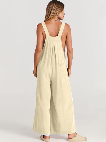 Rosabella™️ - Ärmelloser Jumpsuit mit Weitem Bein