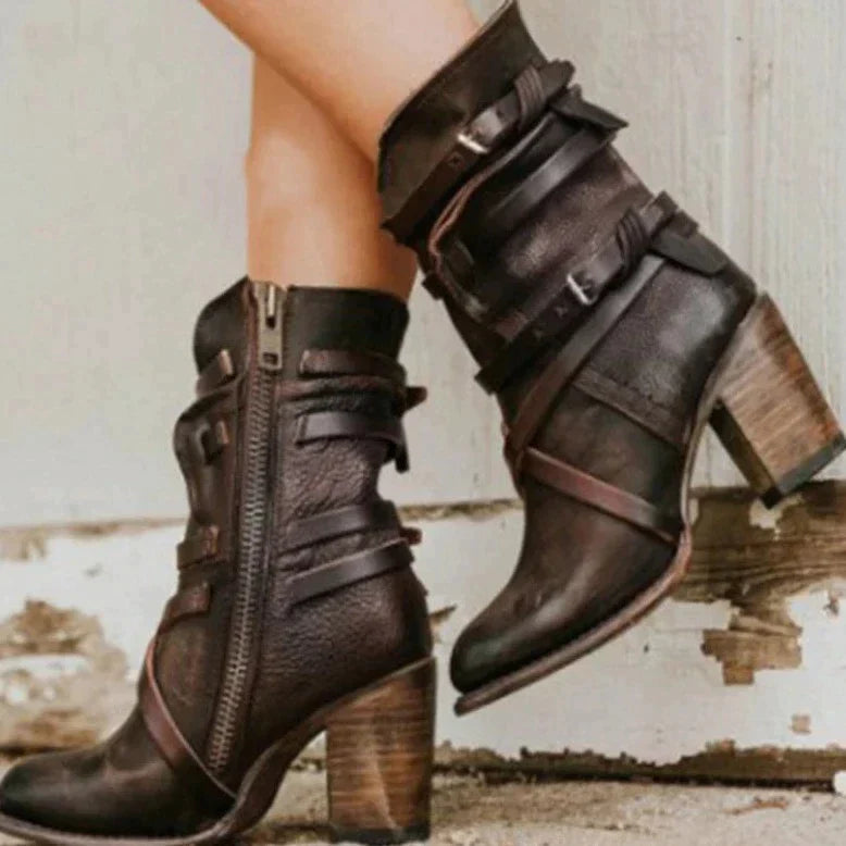 Drune | Frauen Retro Stiefel