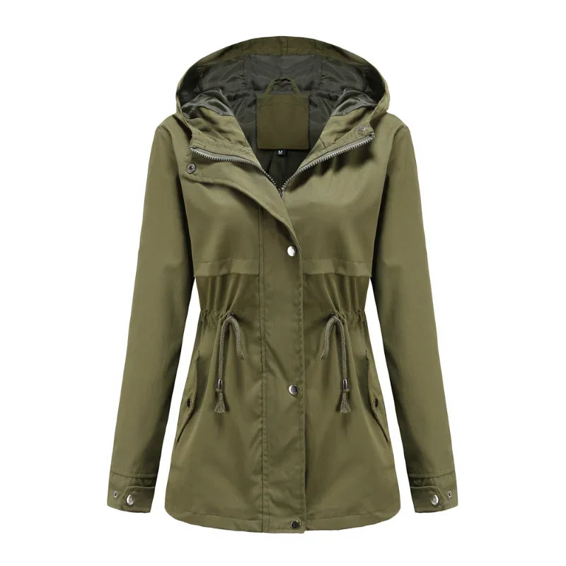 Drune | Schicke Knöpfbare Jacke für Damen