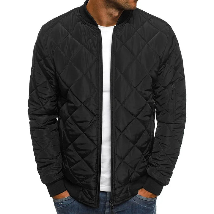 Drune | Baumwolljacke mit Rautenmuster