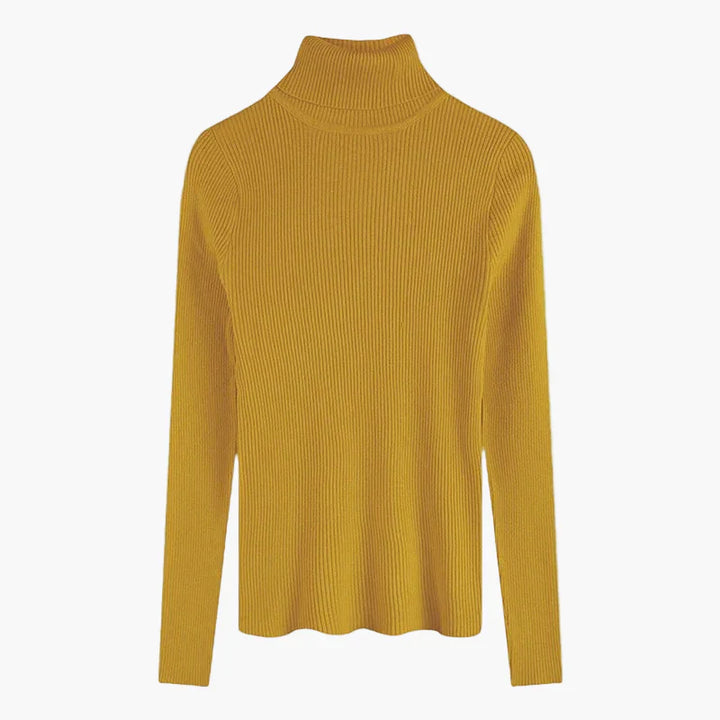 Drune | Rollkragenpullover Gerippt Basic Langarm - Vielseitiger Herbst & Winter Look