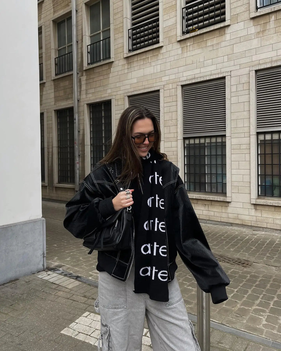 Drune | Oversized Bomberjacke Stilvoll und Wärmeresistent Perfekt Für Herbst und Winter