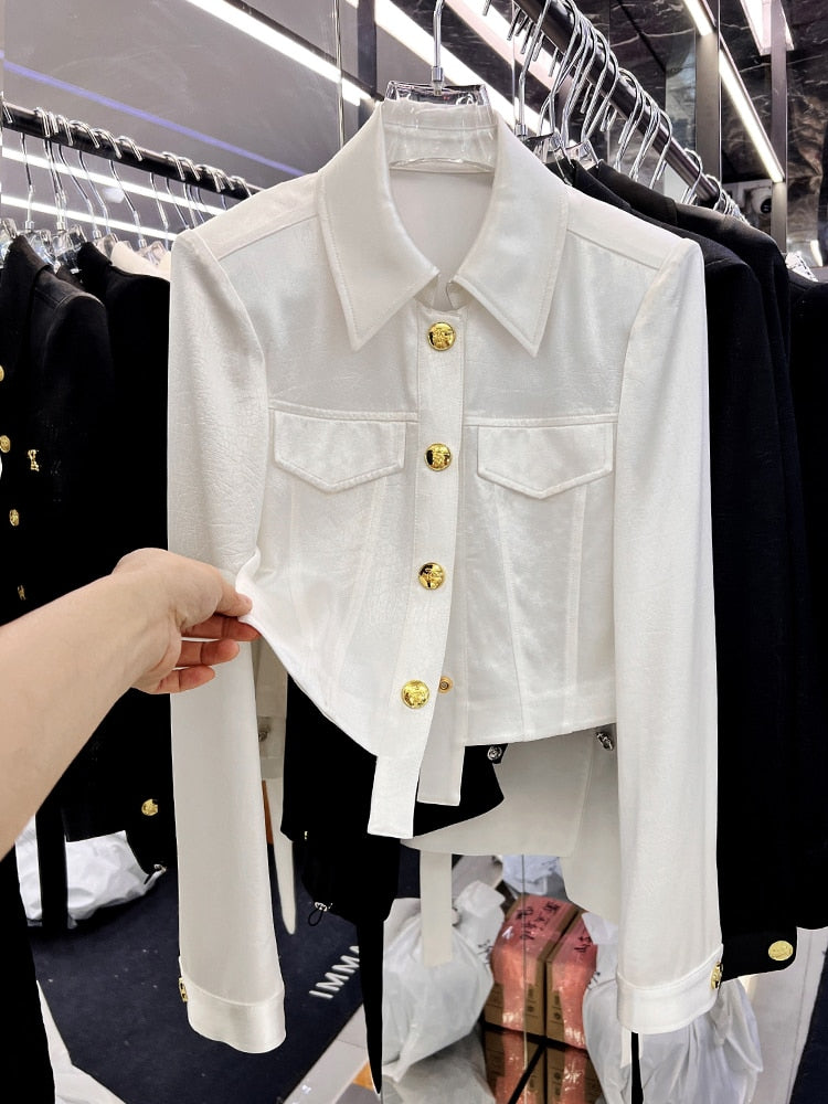 Drune | Ich will keine Geheimnisse behalten Crop-Jacke