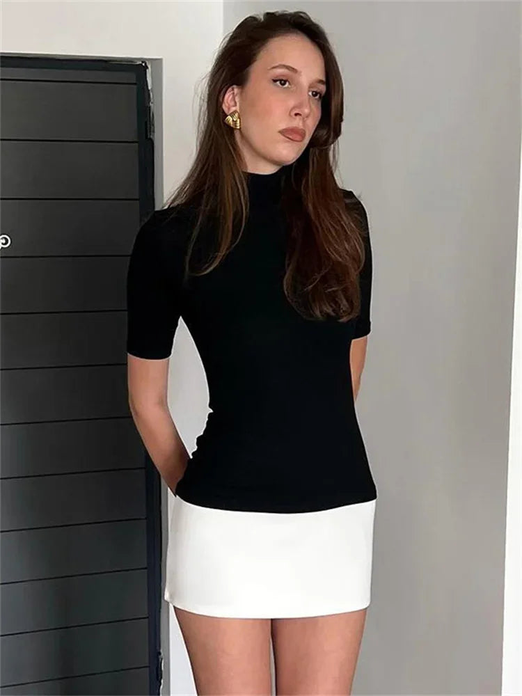 Drune | Lässig Patchwork Mini Kleid