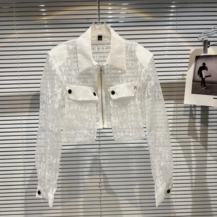 Drune | Ich kann mir keine Liebe leisten Crop Jacke