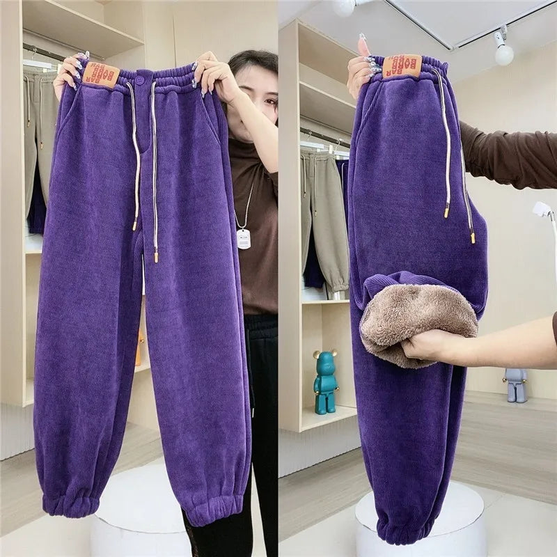 Drune | Winter Jogginghose - Warmes Plüschfutter & Lässiges Design