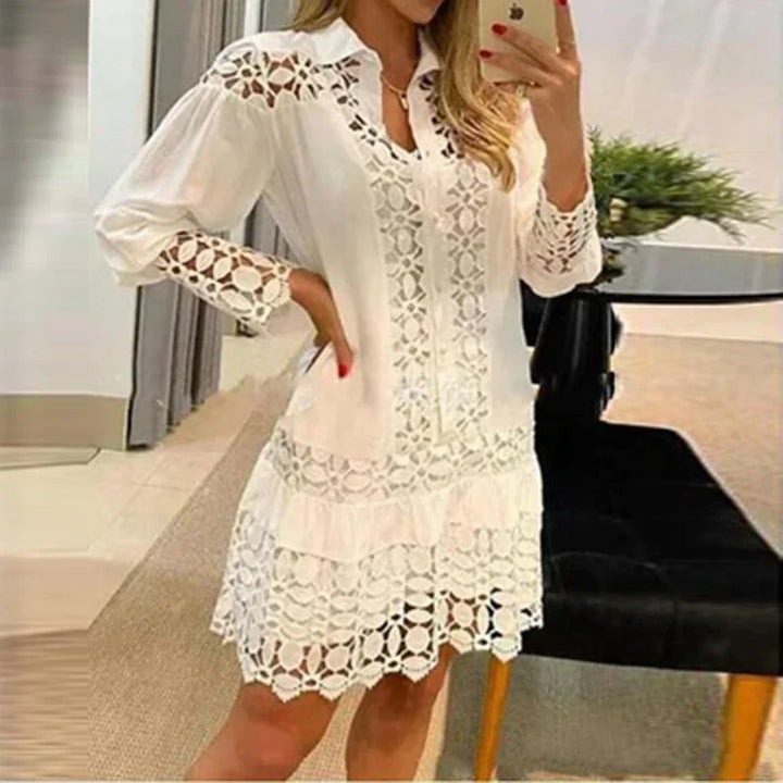 Drune | Elegantes Mini Blonde Kleid