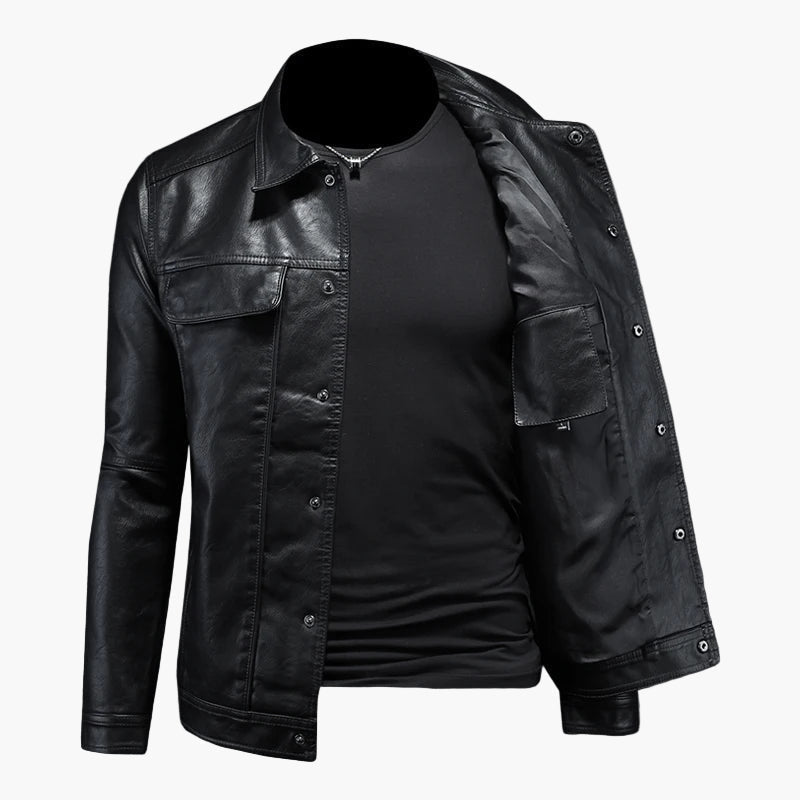 Drune | Jacke im Moto-Stil - Zeitlose moderne Freizeit- und Alltagsjacke