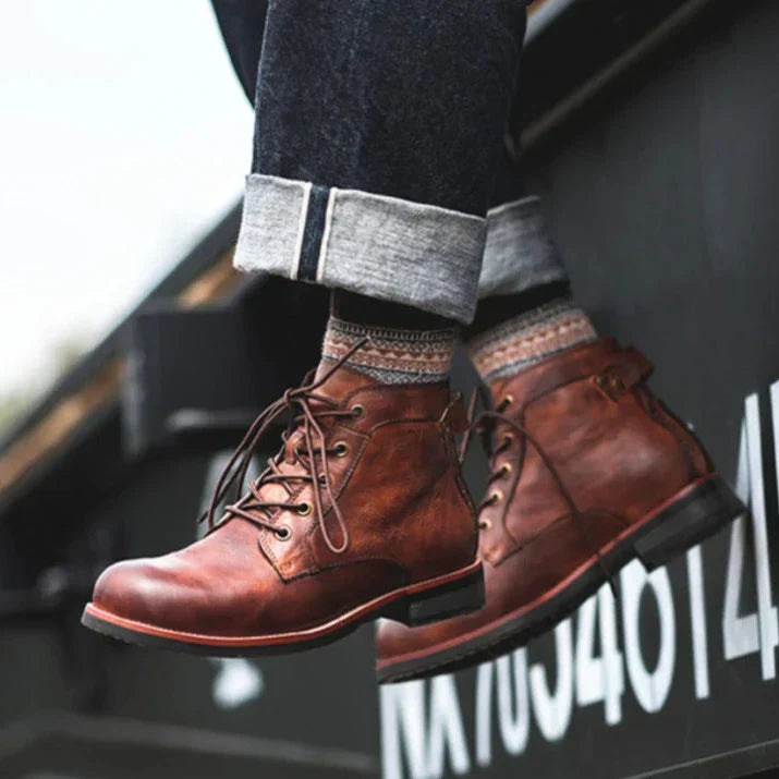Drune | Bequeme Retro-Winterstiefel