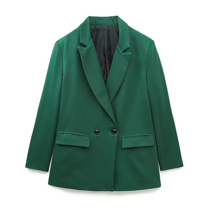 Drune | Eleganter Doppeltknopf-Blazer für Damen