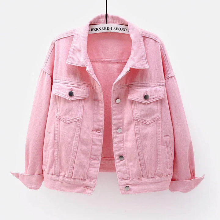 Drune | klassische Damen Jeansjacke in vielen Farben