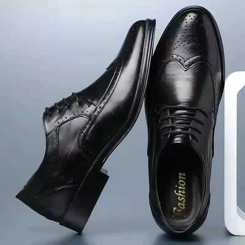 Drune | Bequeme Oxford Herren Business Anzug Schuhe