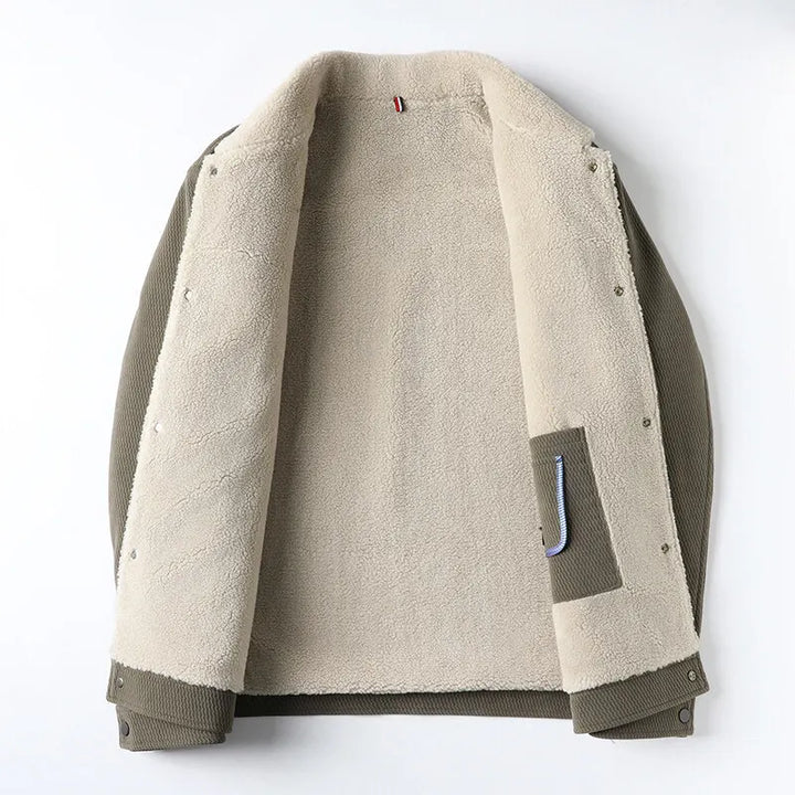 Drune | Fleece-Kragenjacke - Olivier