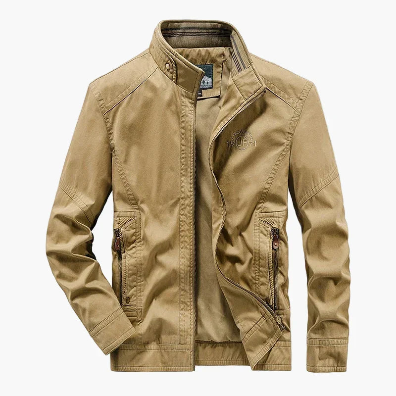 Drune | Übergangsjacke Casual Streetwear mit Stehkragen - Stilvolle Freizeitjacke für Alltag und Outdoor